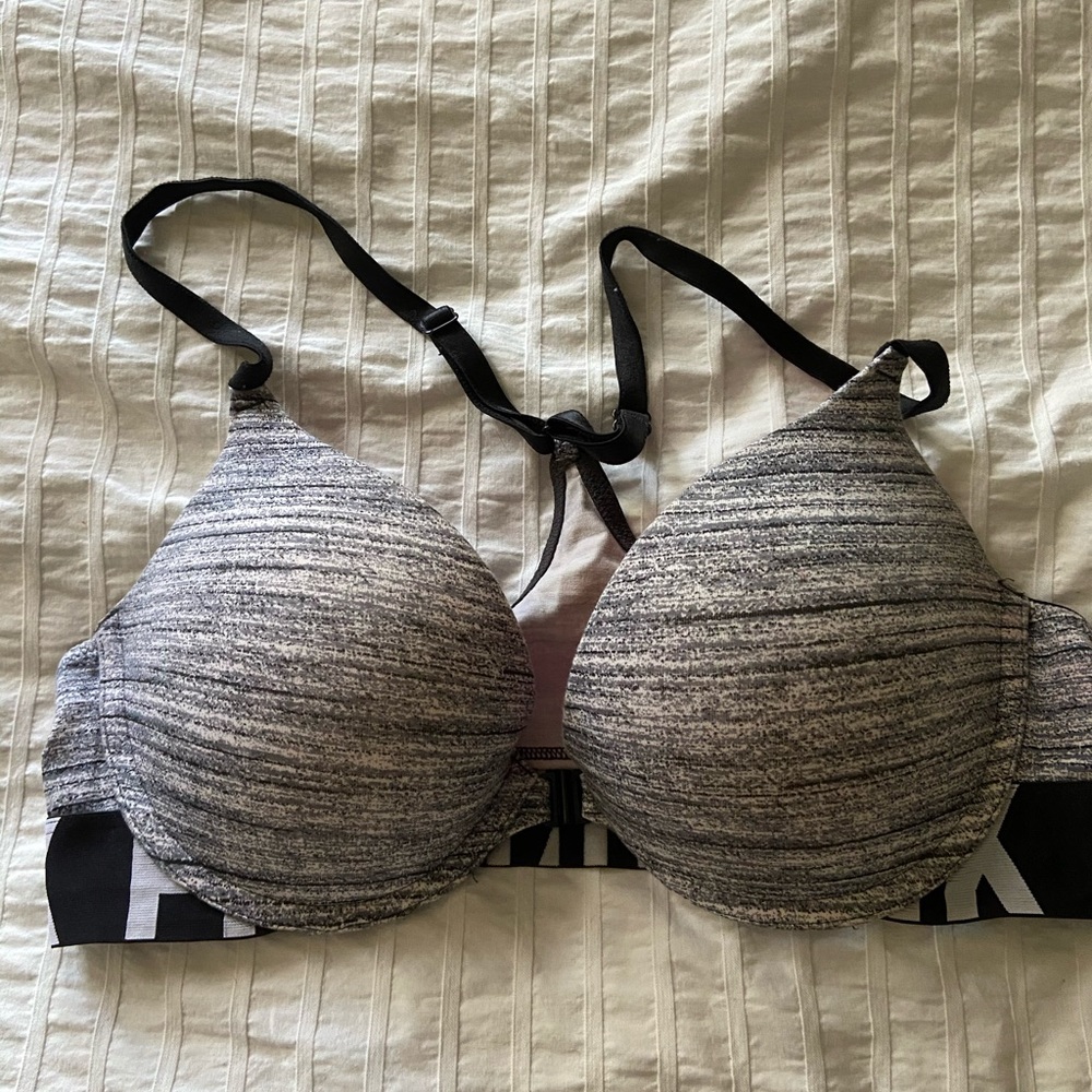 Victoria’s Secret Pink Grey Bra